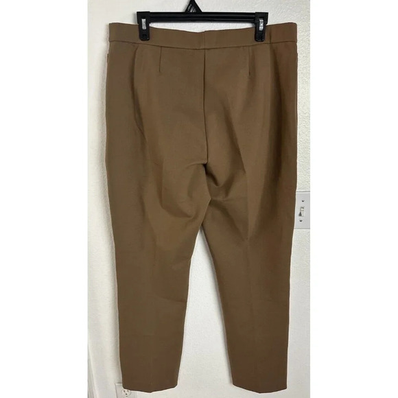 Tailored by Susan Graver Women’s Pants Regular Smart Ponte Brown Size L A655629 - Picture 6 of 16